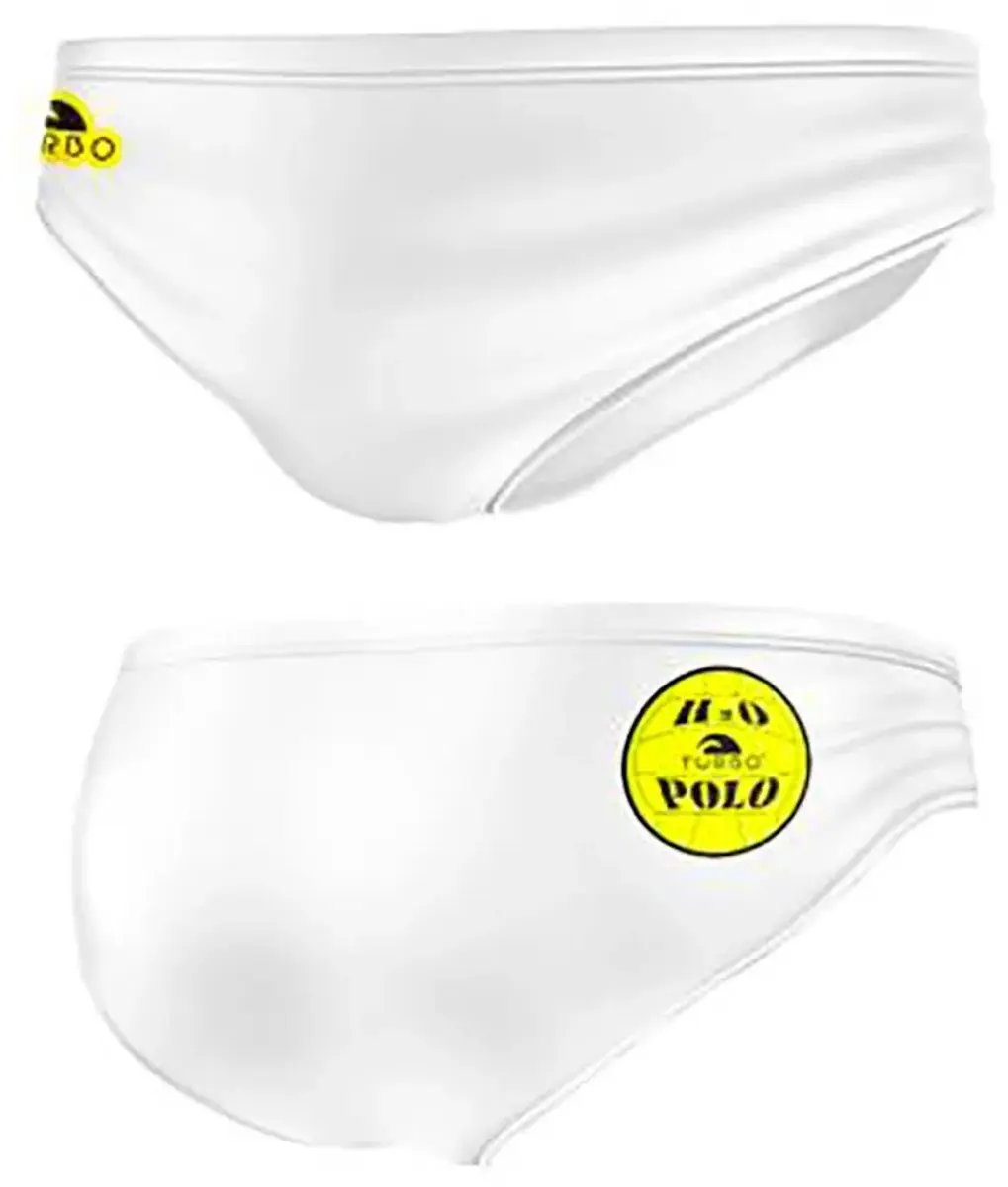Turbo Basic Zwemslip Wit 12-24 Months Jongen
