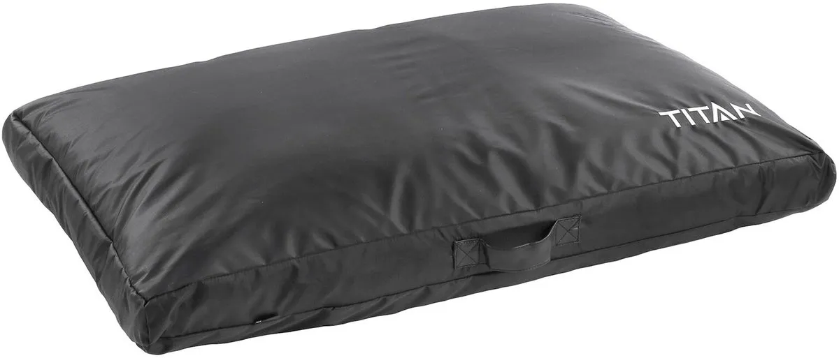 Flamingo Hondenkussen No Limit 80x55cm - Teflon - Zwart