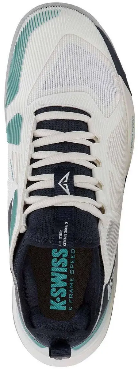 K-Swiss K-Frame Speed Rublo Clay Court Schoenen - Blanc De Blanc - afbeelding 3 van 6