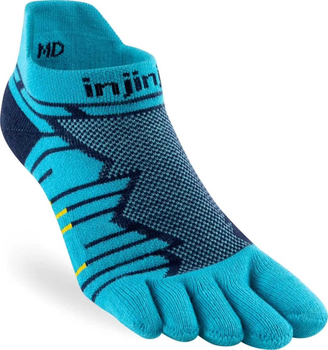 Injinji Ultra Run No-Show Sokken - Moss - afbeelding 6 van 6