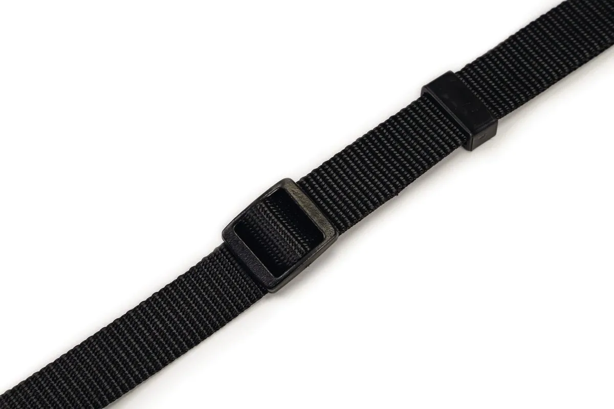 Beeztees Hondenriem Nylon 120-180cm x 10mm - Zwart