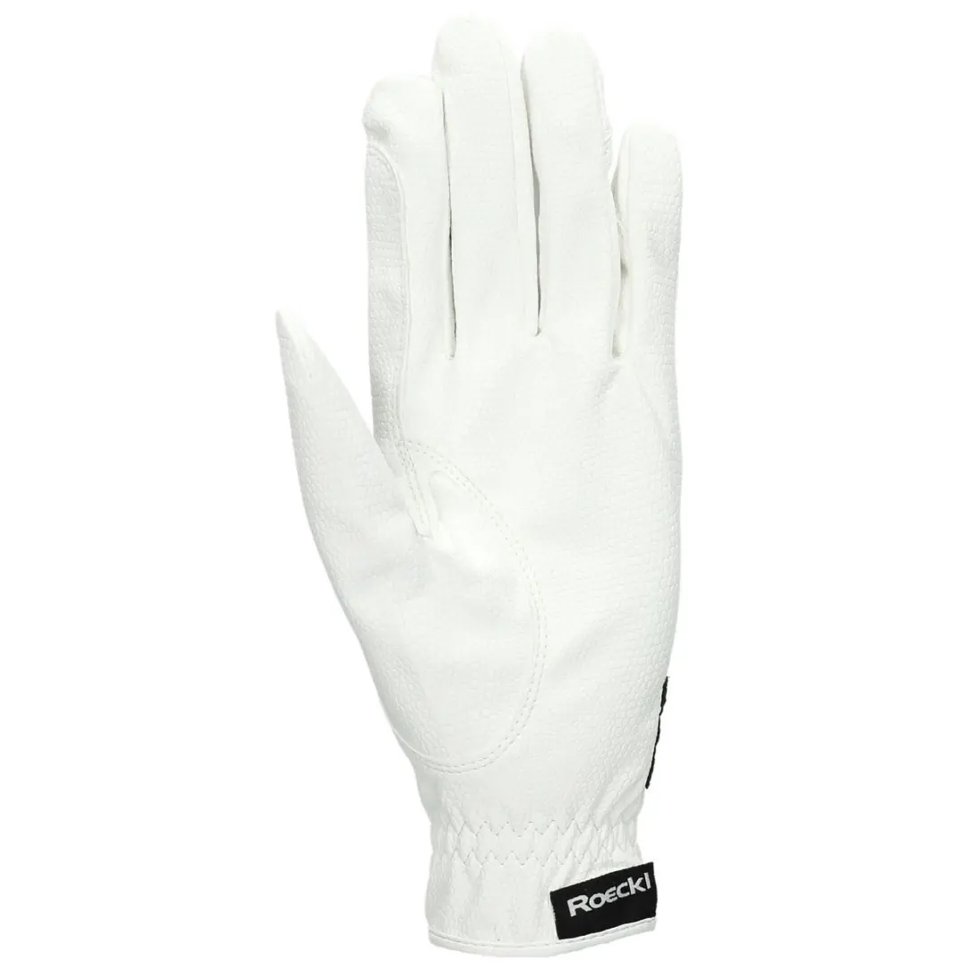 Roeckl Grip Paardrijhandschoenen - Wit - Maat 9 - afbeelding 6 van 6