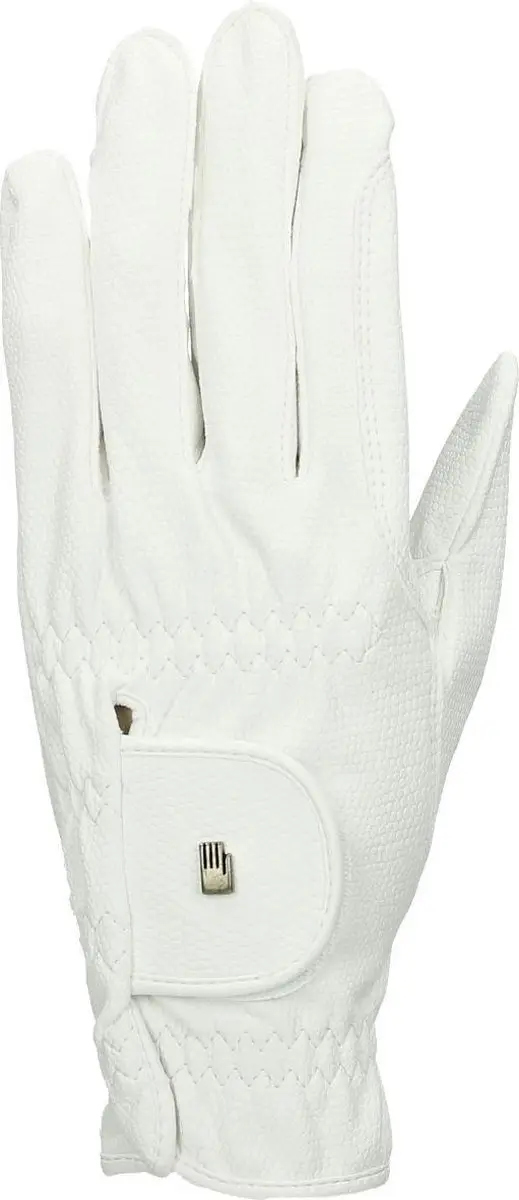 Roeckl Grip Paardrijhandschoenen - Wit - Maat 9