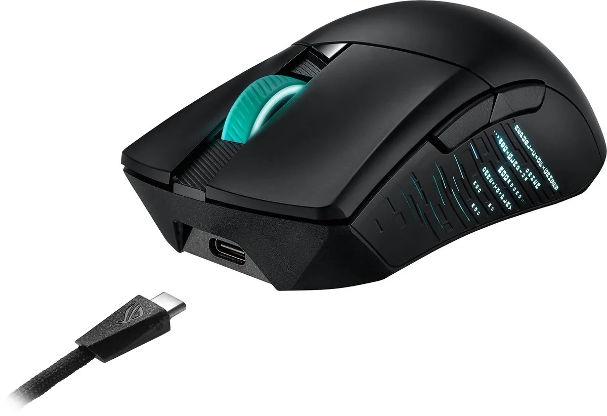 ASUS ROG Gladius III 90MP0270-BMUA00 Gamingmuis - Zwart - afbeelding 6 van 6