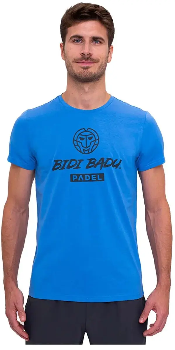Bidi Badu Spike Logo Chill T-shirt Met Korte Mouwen Blauw S Man