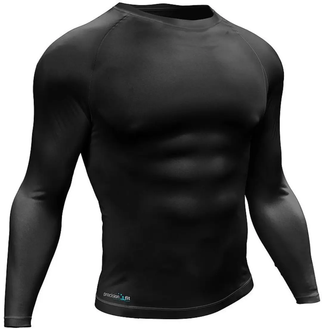 Precision Junior Thermoshirt Basislaag - Zwart - afbeelding 2 van 2