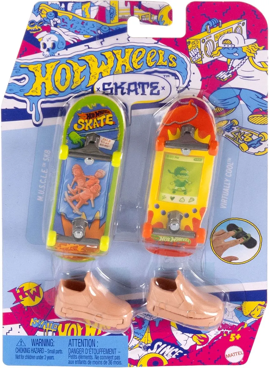 Hot Wheels SKATE M.U.S.C.L.E SK8 Vingerskateboardset HXL23