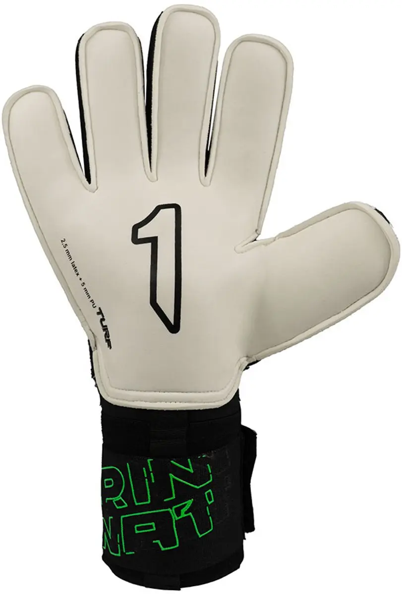 Rinat Asimetrik Turf Keepershandschoenen - Zwart - 8 - afbeelding 5 van 6
