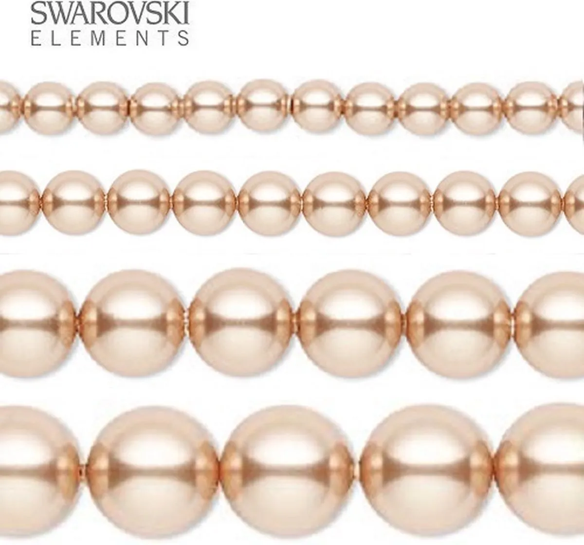 Swarovski Elements Parels 10mm ROSE GOLD