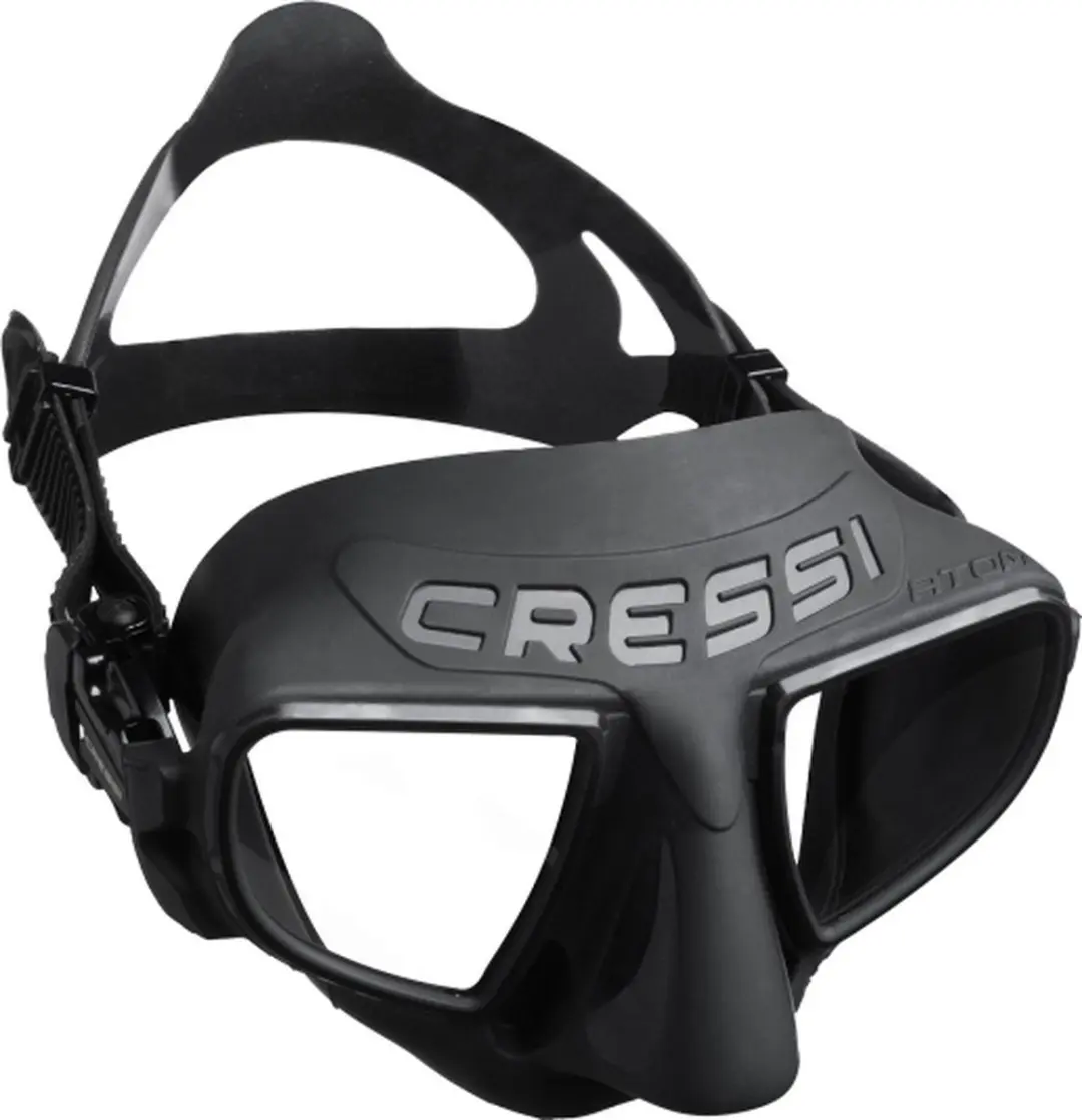 Cressi Atom Duikbril DS525050 - Zwart