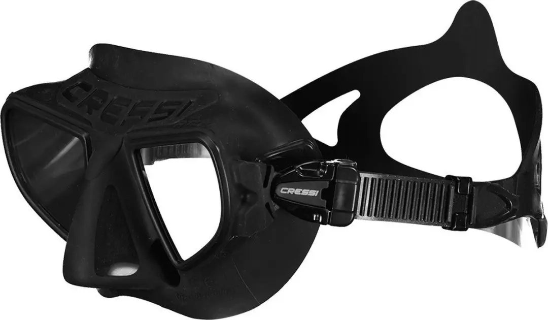 Cressi Atom Duikbril DS525050 - Zwart - afbeelding 2 van 6