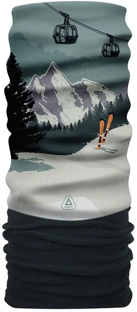 Matt Coolmax Nekwarmer Blauw