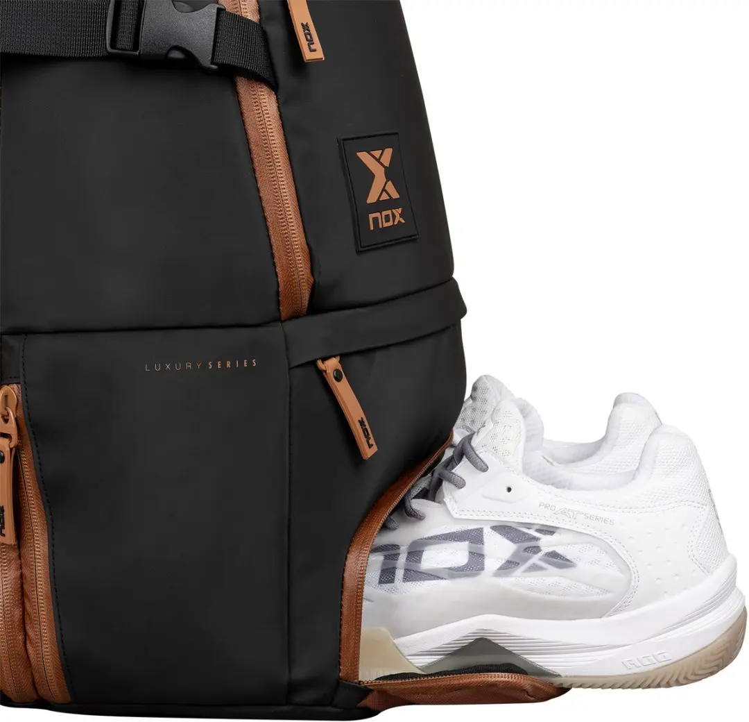 Nox Open Series Padel Rugzak - Zwart/Bruin - afbeelding 5 van 6