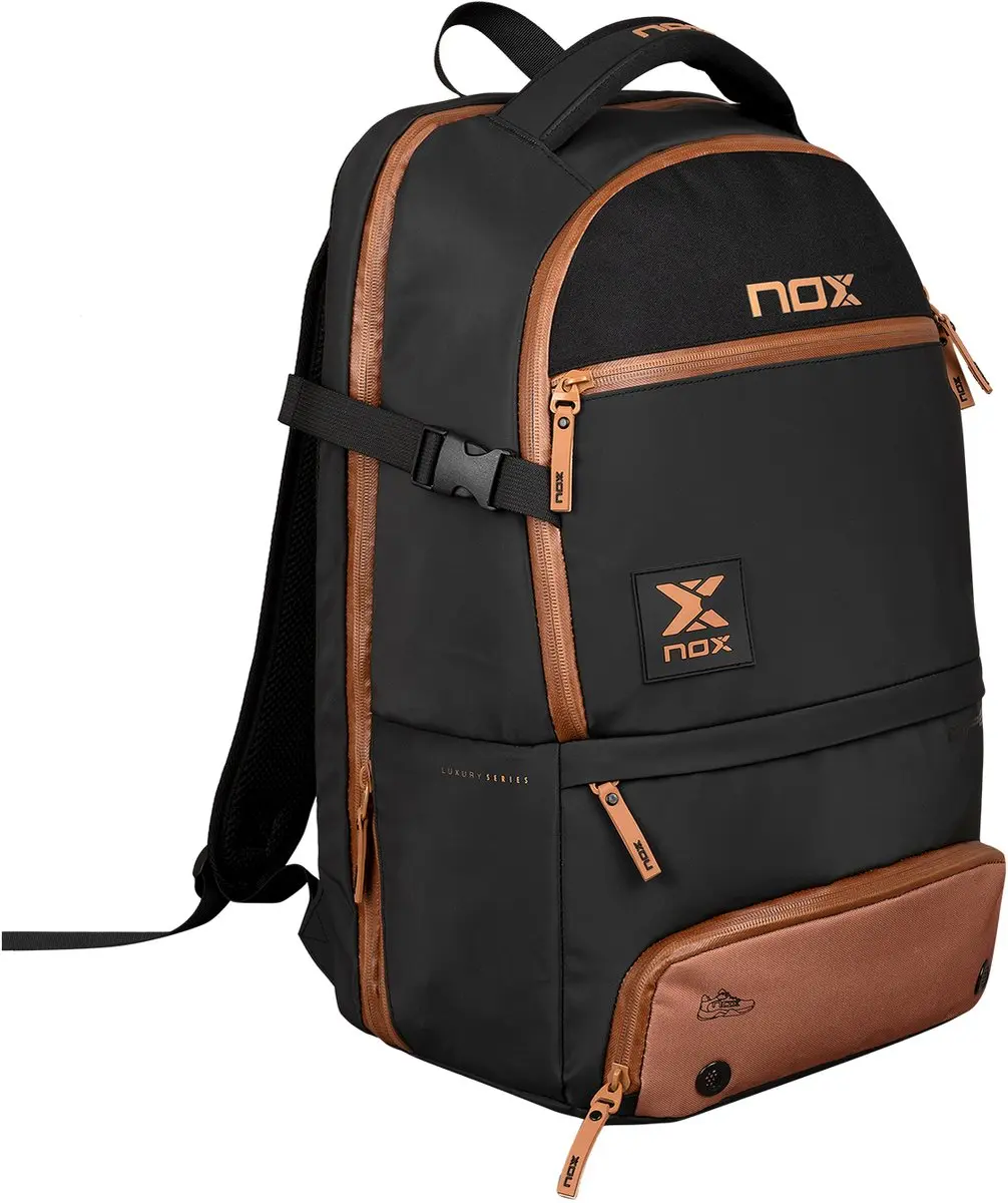 Nox Open Series Padel Rugzak - Zwart/Bruin - afbeelding 2 van 6