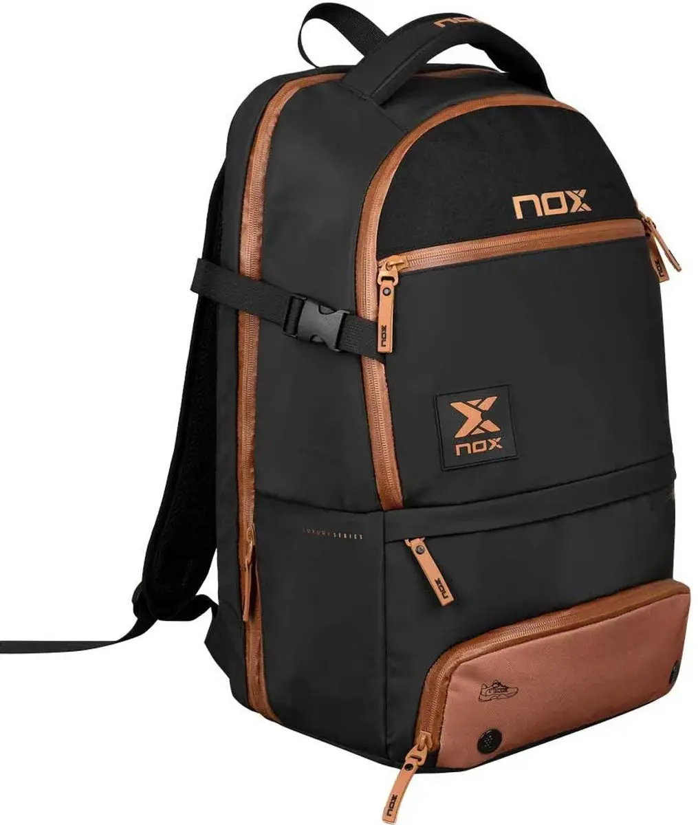 Nox Open Series Padel Rugzak - Zwart/Bruin - afbeelding 6 van 6