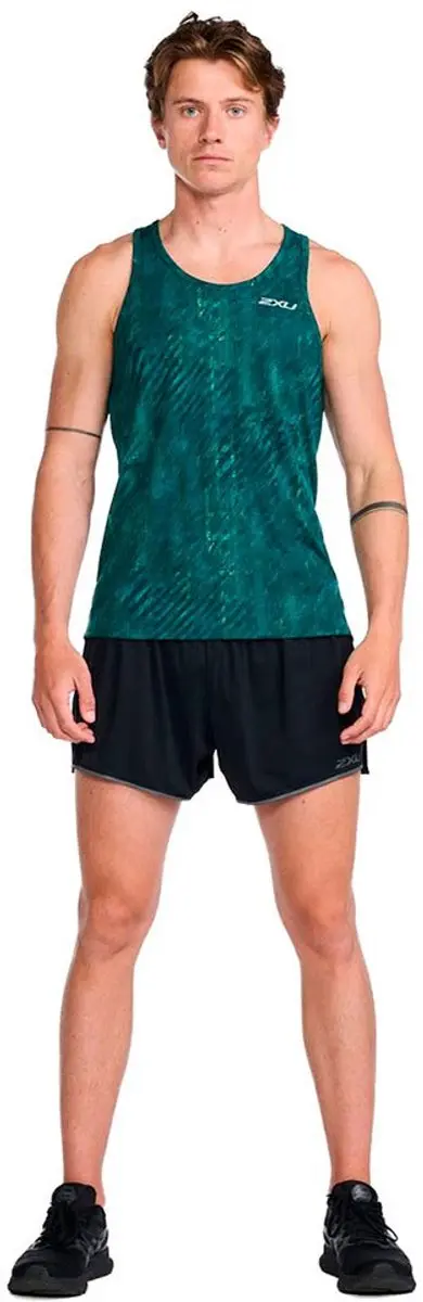 2xu Light Speed Mouwloos T-shirt Groen XL Man
