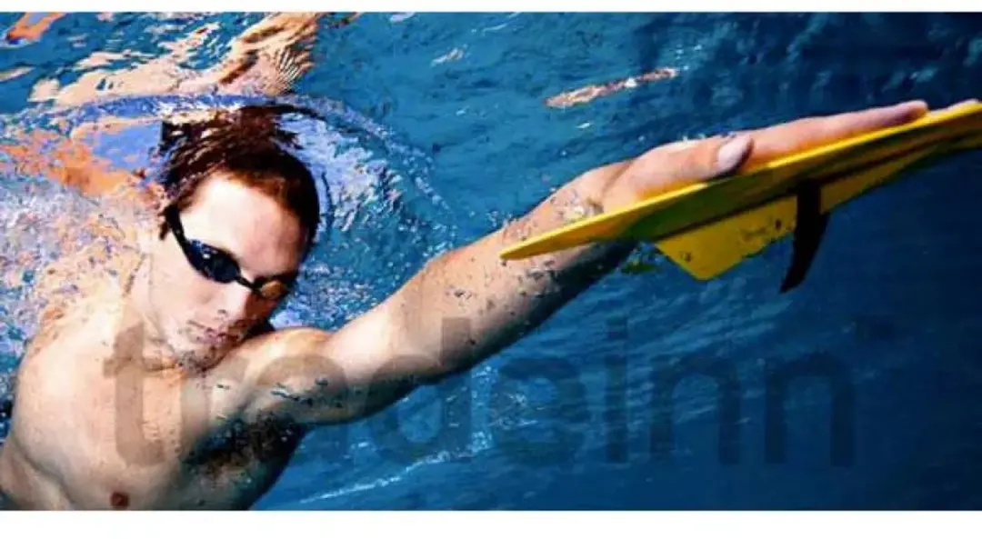 Finis Freestyler Handpeddels - Geel - afbeelding 3 van 6