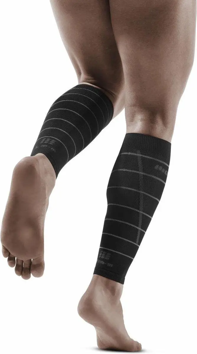CEP Reflective Kuitcompressiesleeves Dames - Zwart - afbeelding 3 van 3