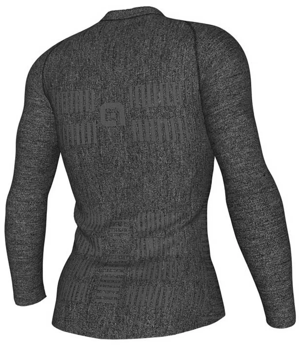 Alé Seamless Wool Base Layer Lange Mouwen - Grijs - afbeelding 2 van 6