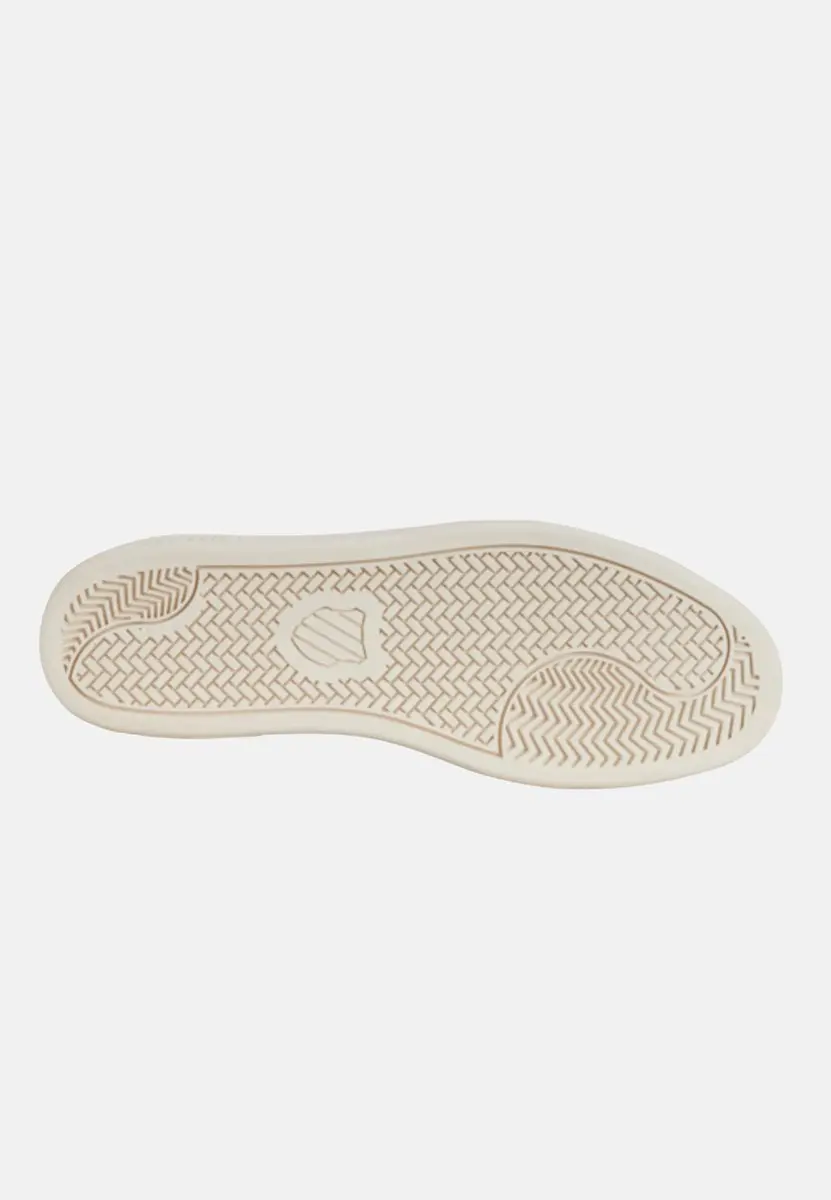 K-Swiss Lozan Klub Leren Sportschoenen - Wit/Zwart - afbeelding 4 van 6
