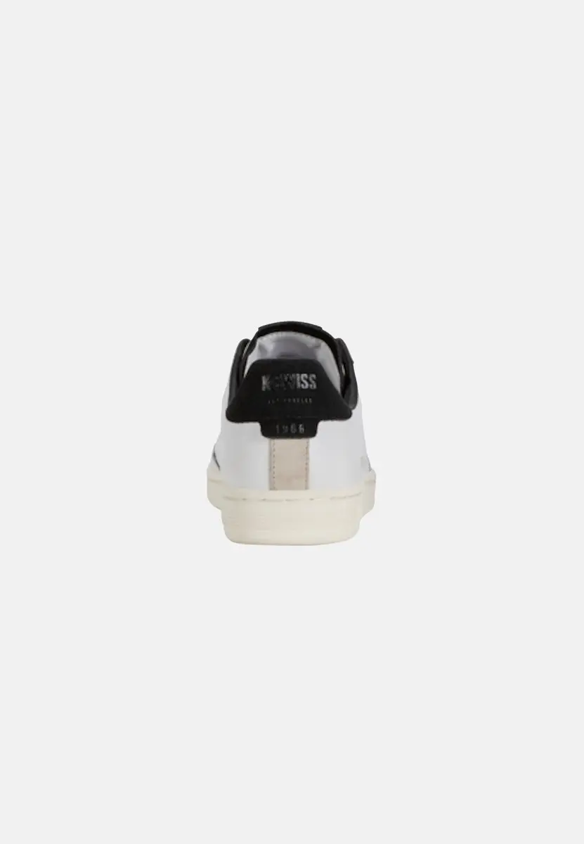 K-Swiss Lozan Klub Leren Sportschoenen - Wit/Zwart - afbeelding 6 van 6