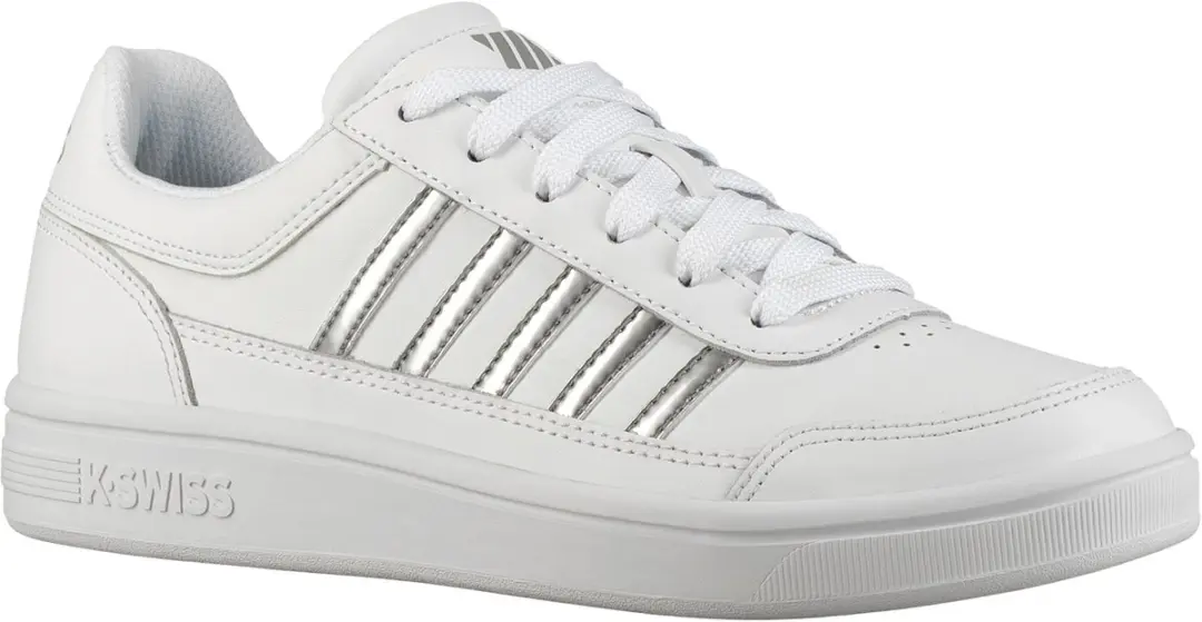 K-Swiss Dames Sneaker Court Chasseur 96042-121-M Wit Silver