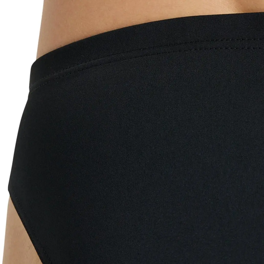 Arena M Team Swim Brief Solid - Zwart/Wit - afbeelding 2 van 6