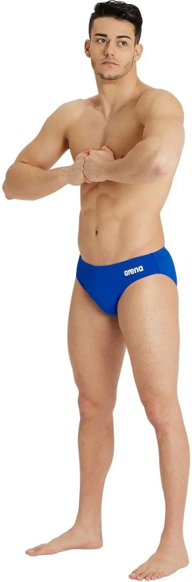 ARENA | M Team Swim Brief Solid royal-white (Maat - 80) - afbeelding 5 van 6