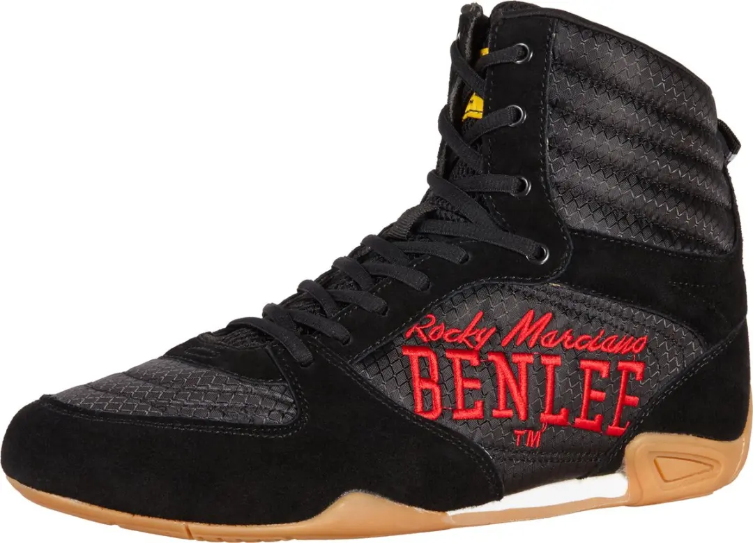 Benlee Jabs Boksschoenen - Indoor - Zwart/Rood - 43 - afbeelding 6 van 6
