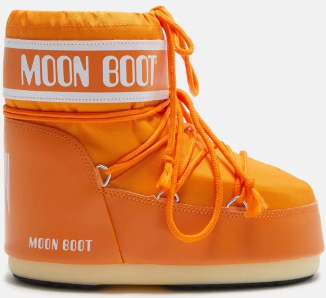 MOON BOOT LOW ORANGE NYLON Thermoboots / Snowboots / Sneeuwlaarzen Jongen/Meisje