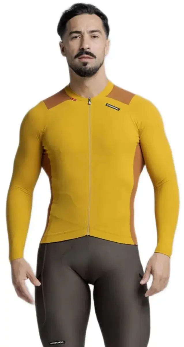Etxeondo Alde Colour Edition Trui Met Lange Mouwen Geel L Man