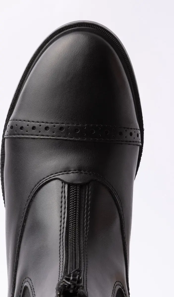 Horze Wexford jodhpurs met rits vooraan, dames, Black, 38 - afbeelding 5 van 6