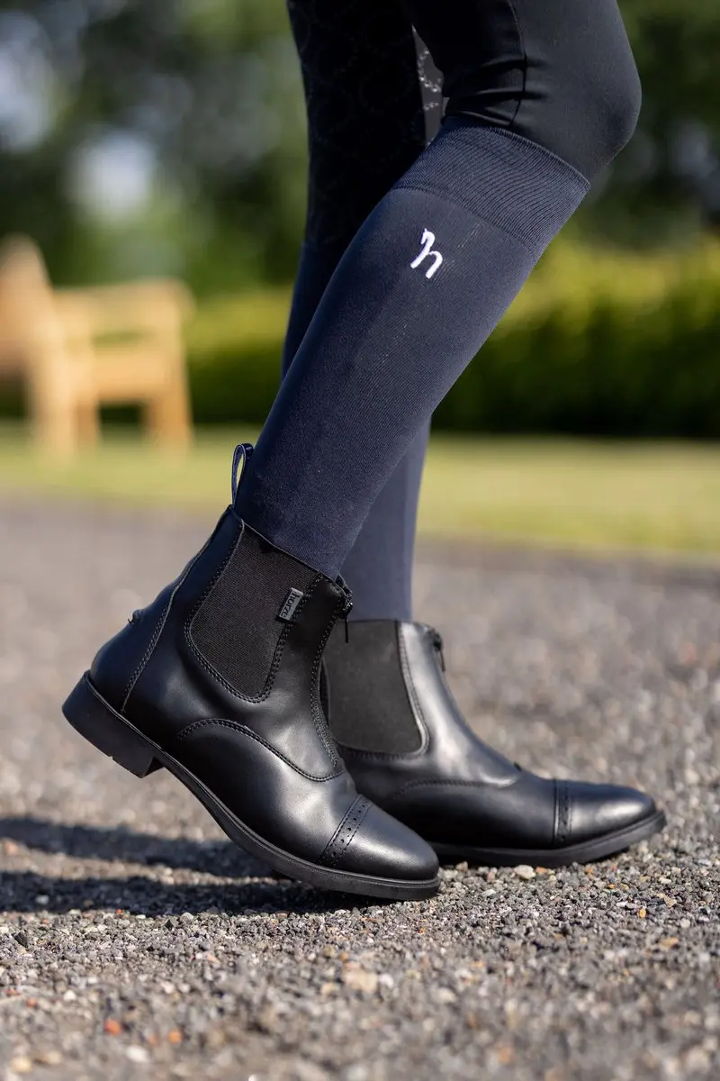 Horze Wexford jodhpurs met rits vooraan, dames, Black, 38 - afbeelding 6 van 6