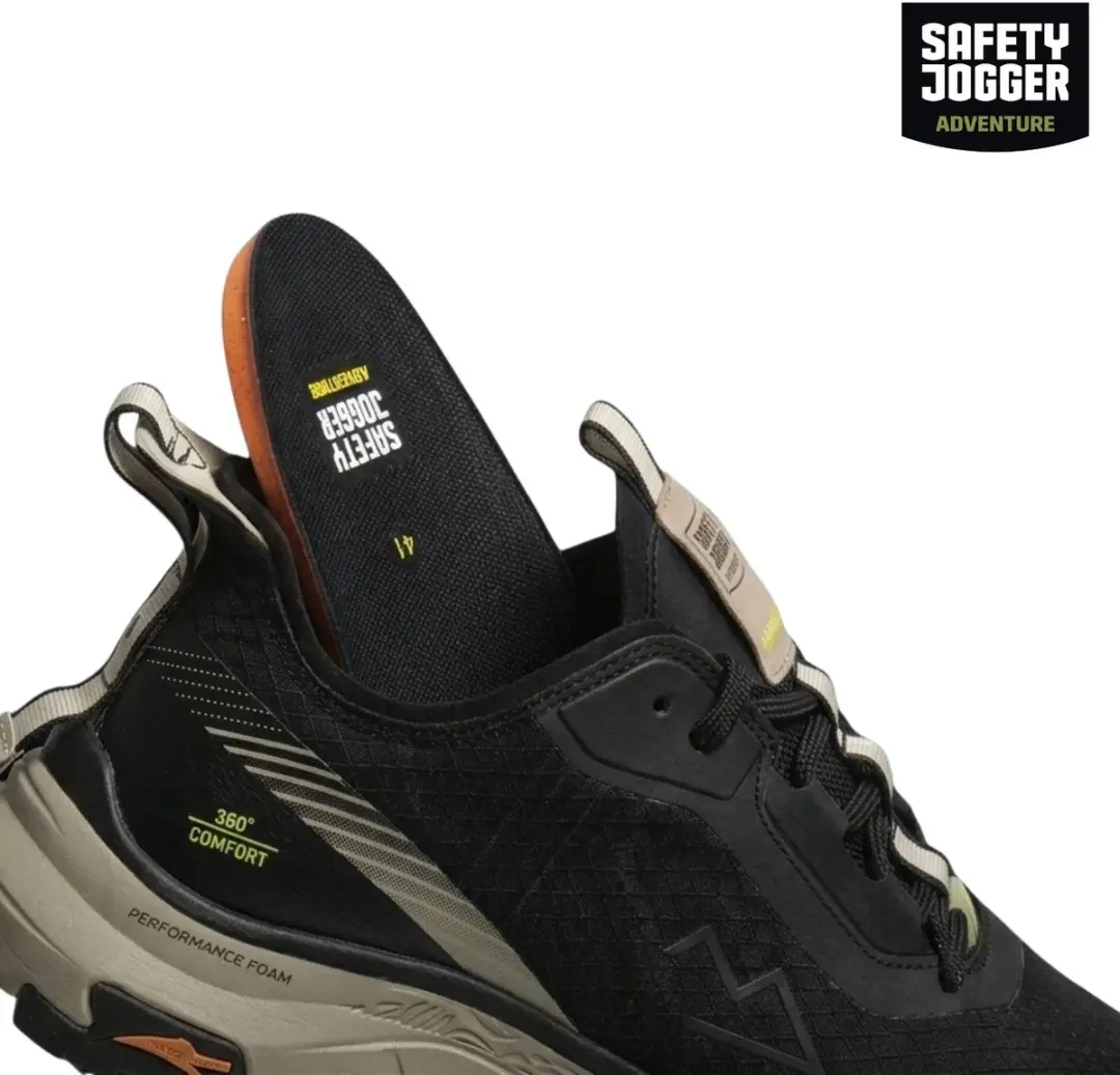 Safety Jogger Adventure Napo Wandelschoenen - Zwart - Maat 43 - afbeelding 3 van 5