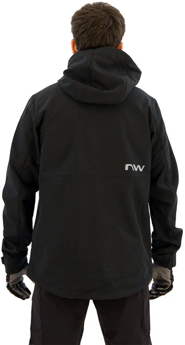 Northwave Easy Out Softshell Jas - Zwart - L - afbeelding 2 van 6