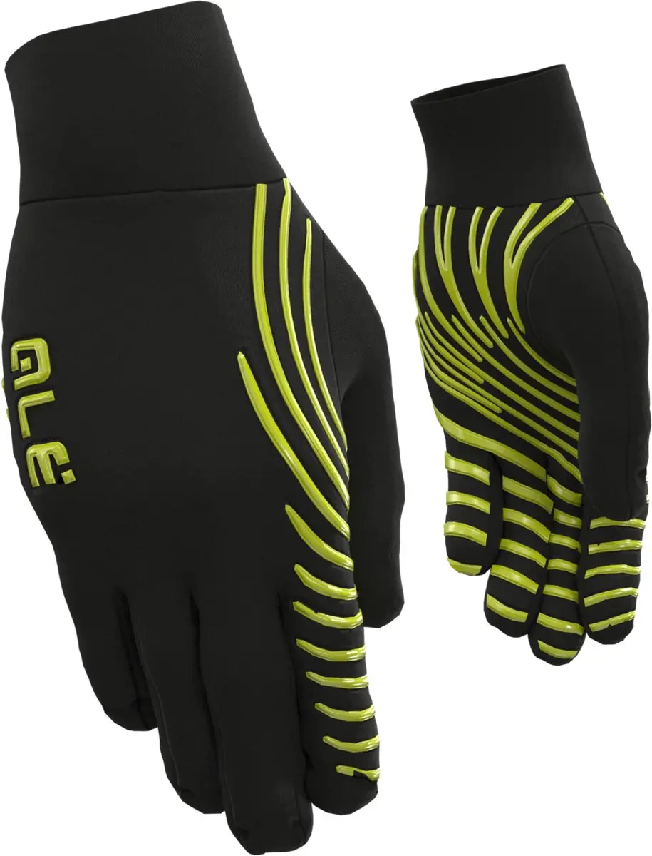 Alé Spirale Lange Handschoenen - Zwart - XL - afbeelding 2 van 4