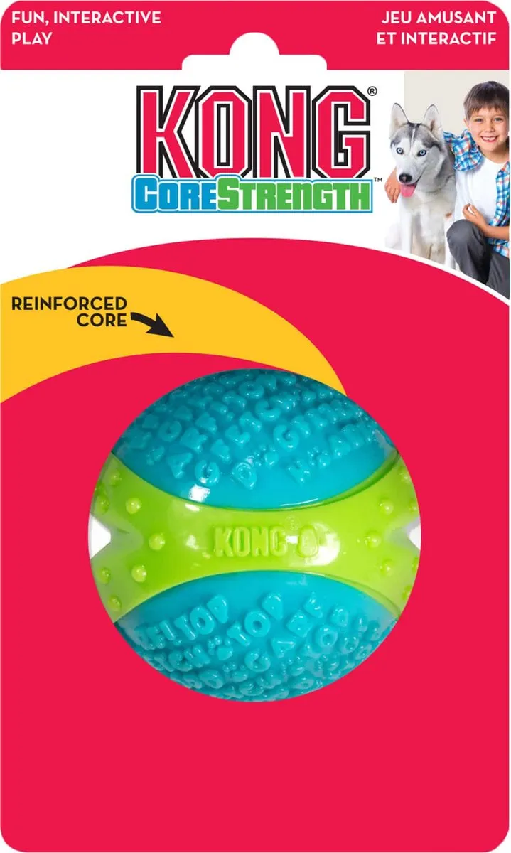 KONG Corestrength Ball Medium - Blauw & Groen