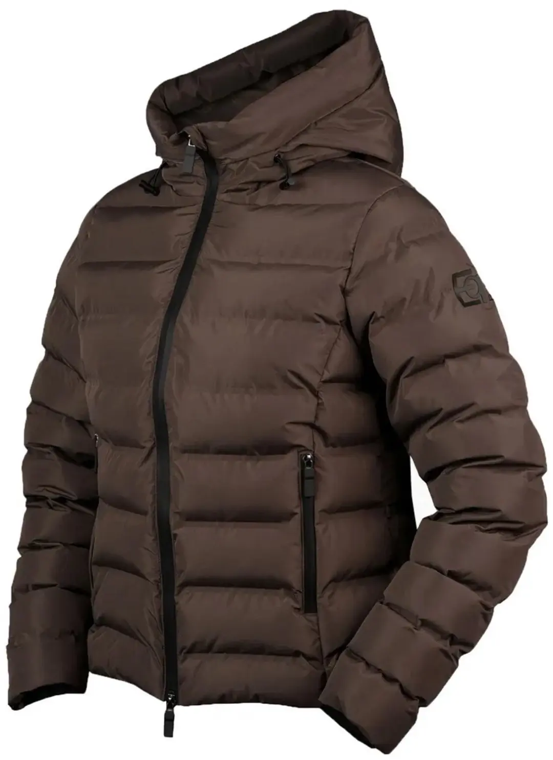 Horka Penelope Pufferjas Kort - Chocolate - XS - afbeelding 5 van 5