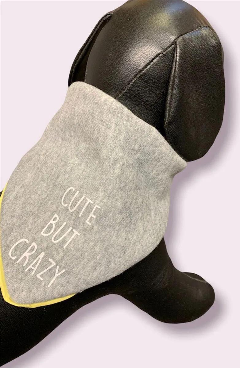 Beeztees Puppy Bandana - Blauw/Grijs/Geel - 39x16cm