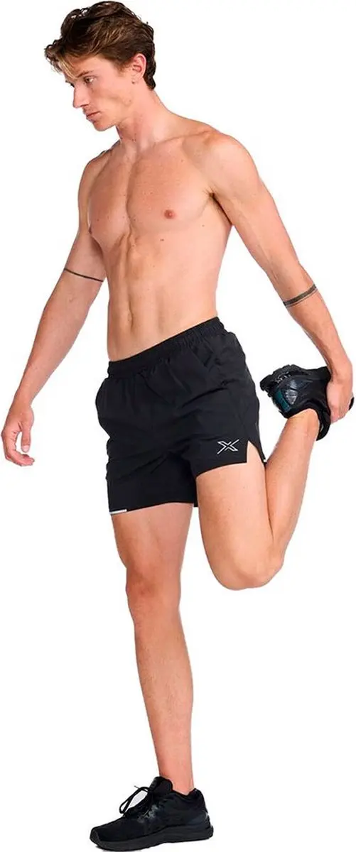 2XU Aero 5 Inch Korte Broek - Zwart - L - afbeelding 4 van 6