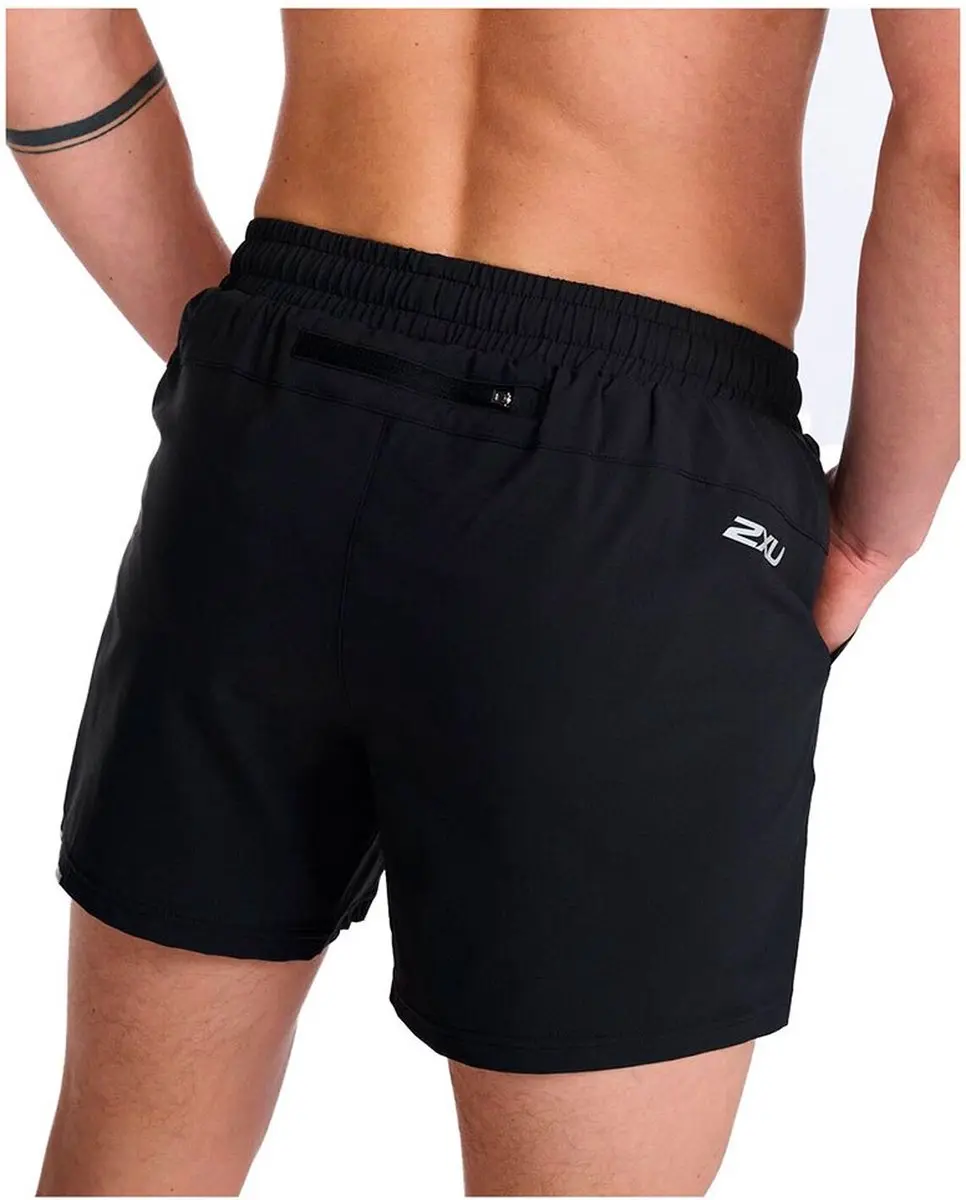 2XU Aero 5 Inch Korte Broek - Zwart - L - afbeelding 5 van 6