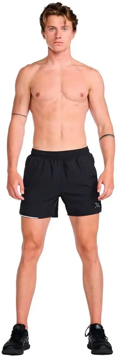 2XU Aero 5 Inch Korte Broek - Zwart - L - afbeelding 6 van 6