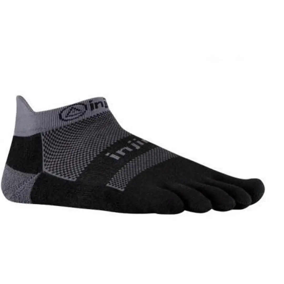 Injinji Run Midweight No-Show Teensokken - Zwart - afbeelding 2 van 6