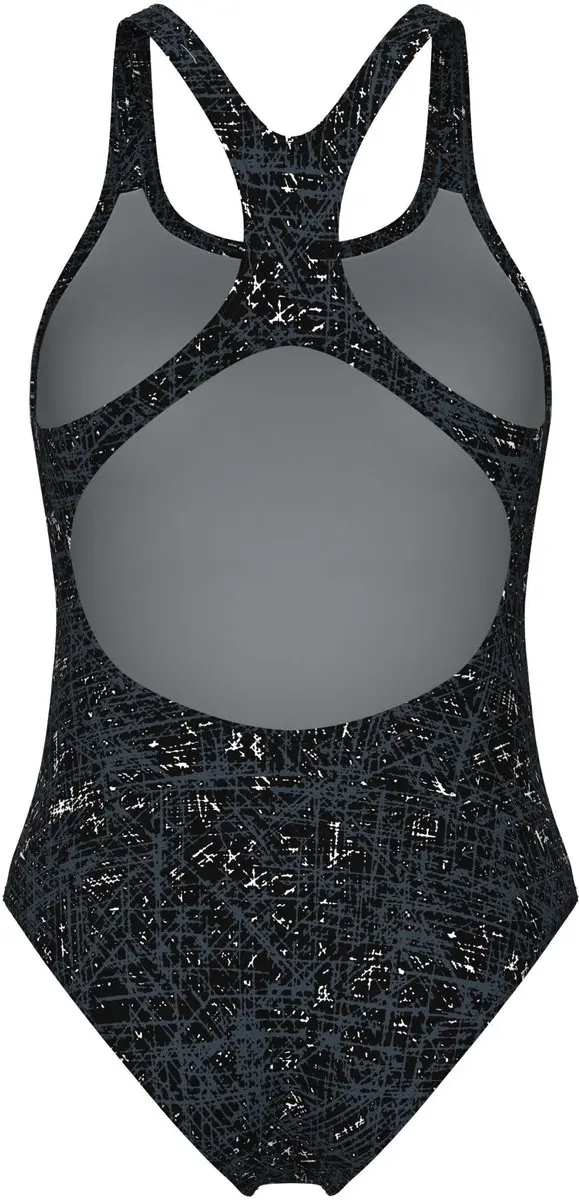 Arena Badpak Swim Pro Back Ribbed Zwart