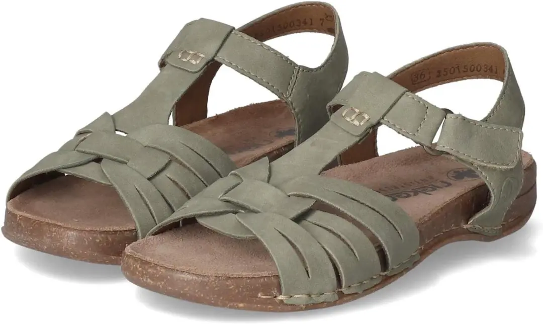 Rieker Dames Sandalen 61461 Groen