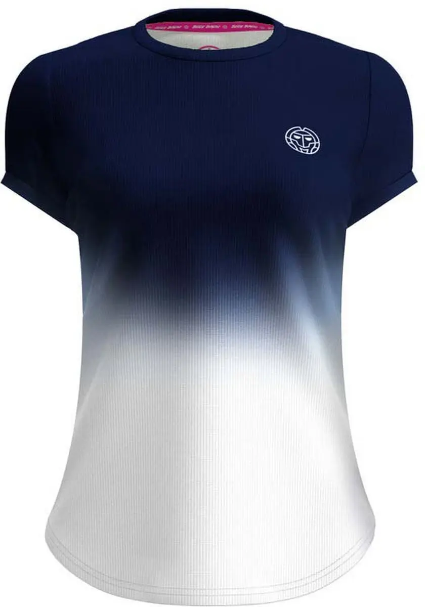 Bidi Badu Crew Gradiant T-shirt Met Korte Mouwen Wit,Blauw 164 cm Jongen