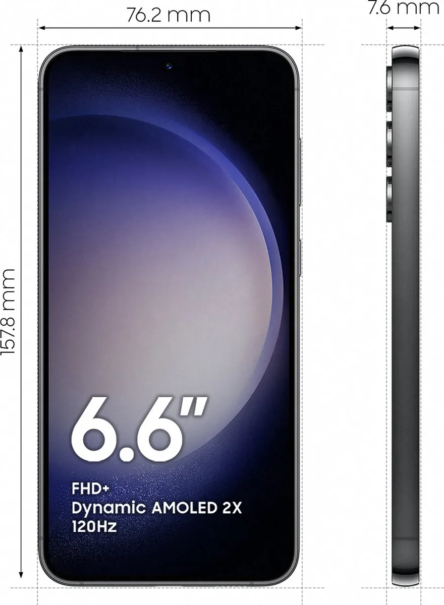 Samsung Galaxy S23+ SM-S916BZKGEUB 512GB - Zwart