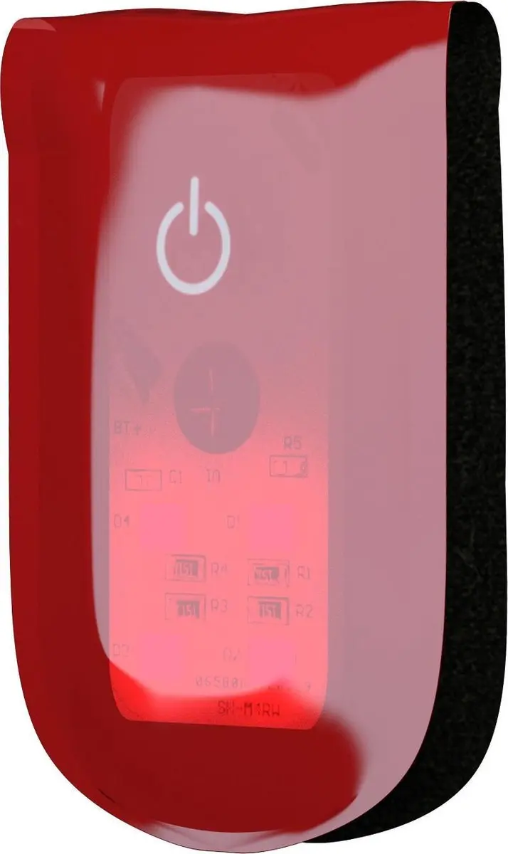 Wowow reflectie magneetlicht rood