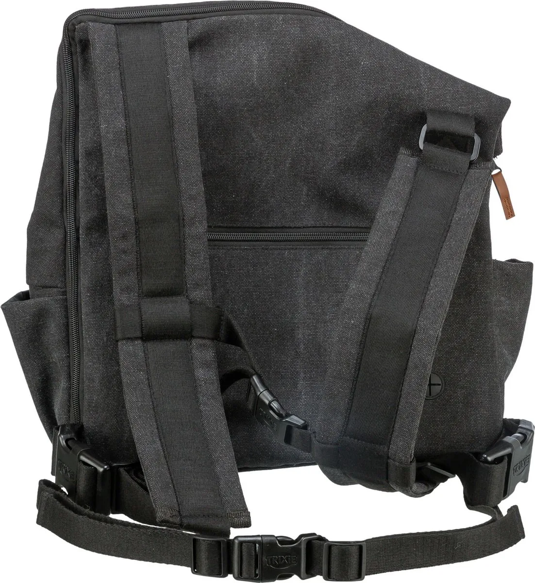 Trixie Be Nordic Bjorn Rugtas - Zwart 35x20x40cm - afbeelding 2 van 6