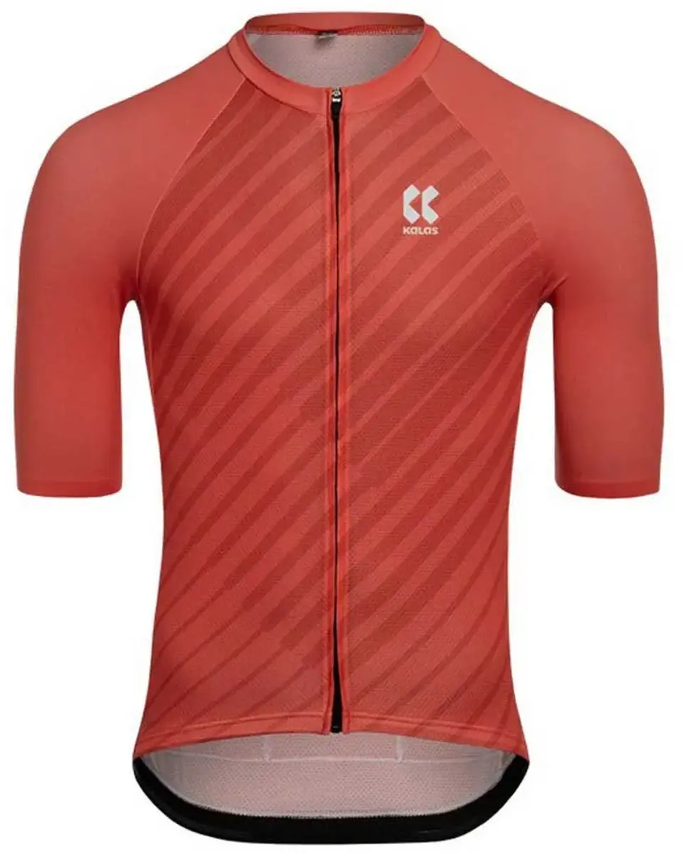 Kalas Motion Z4 Spinn Korte Mouw Wielertrui Rood S Man